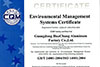 Certificat d’authentification du système de management d’environnement